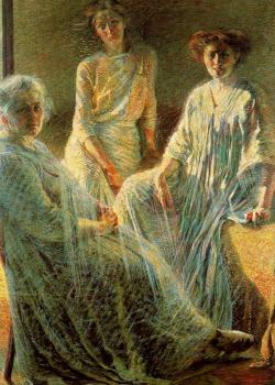 Umberto Boccioni : Three Women